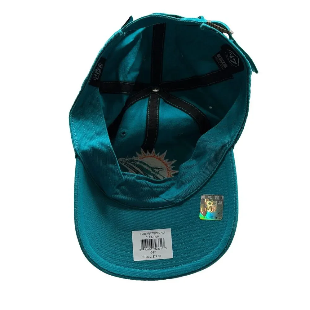 47 Brand Jason Taylor #99 Miami Dolphins Hat NFL Adjustable Autograph/Signed New